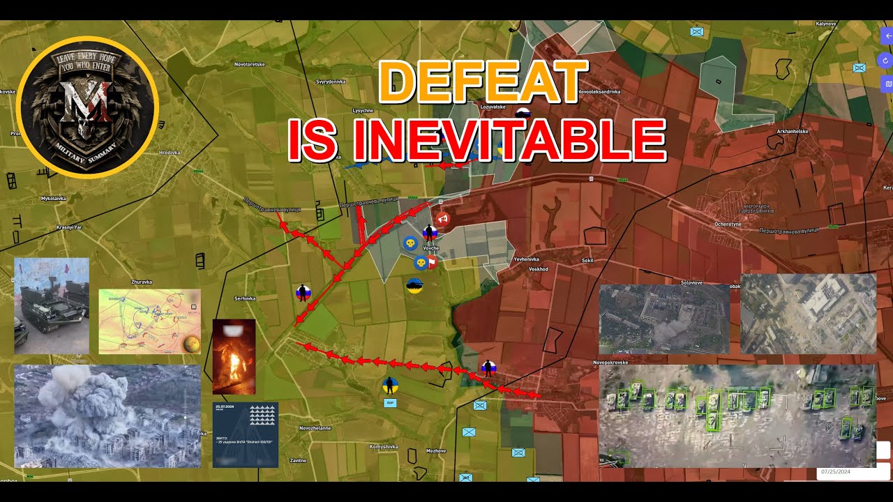 The Heat Krasnohorivka Has Fallen Pokrovsk And Toretsk Breakthrough Military Summary For 2024.7.25